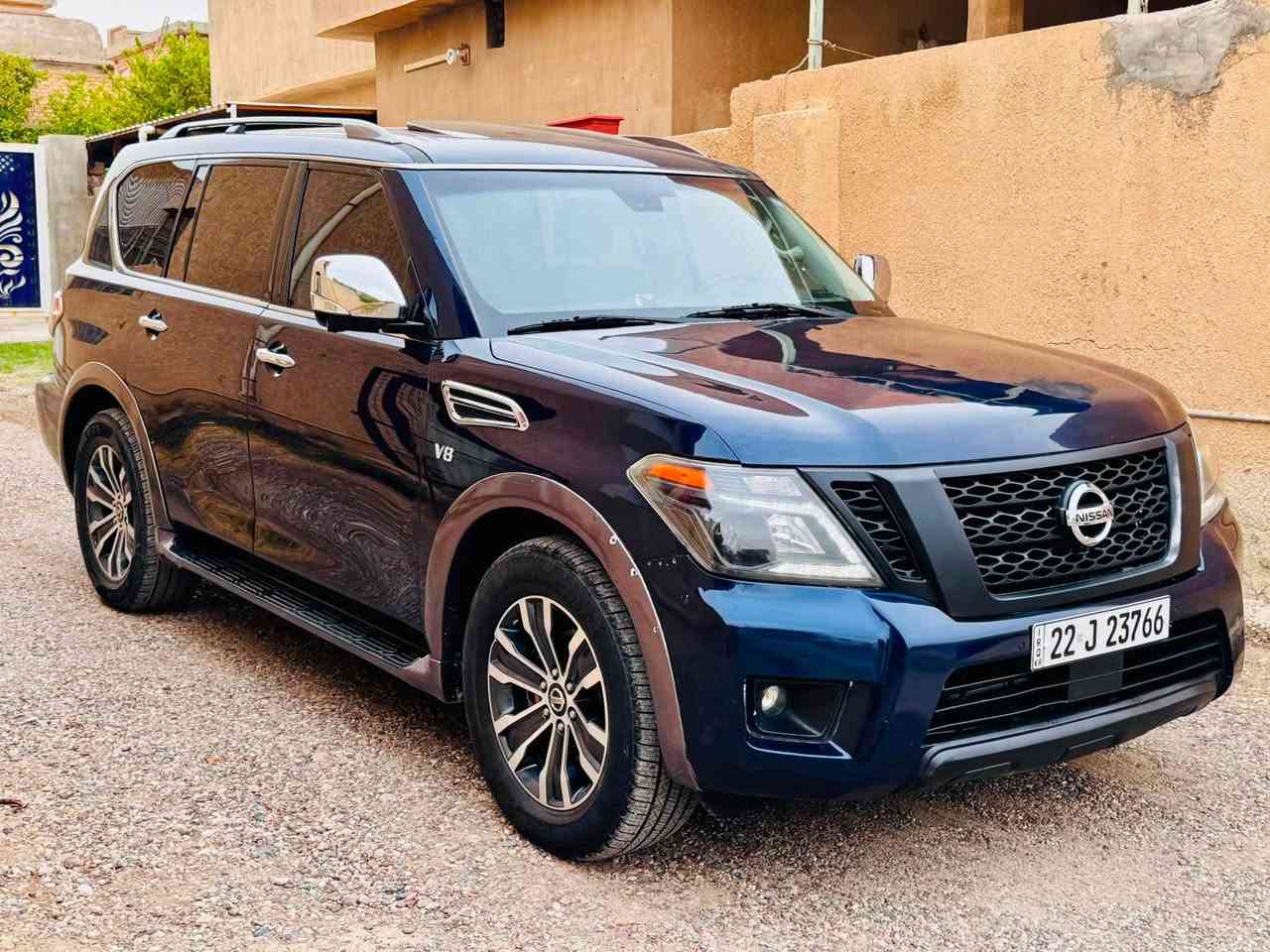 نيسان ارمادا 
موديل 2020 
فول مواصفات 
فتحة سقف 
كشنات كهرباء منفصل vip
الامامي والخلفي 
كشنات جلد 
بصمة تشغيل 
عن بعد
بصمة ابواب 
شاشه كبيره 
جنطه كهرباء 
فول تحكمات 
3 قطع تبريد 
فول تحكمات 
كامره 360 درجه 
رادارات
وباقي المواصفات المعروفه  
 
بيها صبغ بنيد وجاملغ 
كير مكينه كفاله كفاله 
مكينه 8 سلندر الوحش 5600 
400 حصان
رقمها اربيل تحويل مباشر 
سنويه وفحص مروري وتضليل جام 4 جام 80‎%‎ مع كتاب تضليل

السعر مناسب 220 وبيها مجال 
للاتصال ***********
