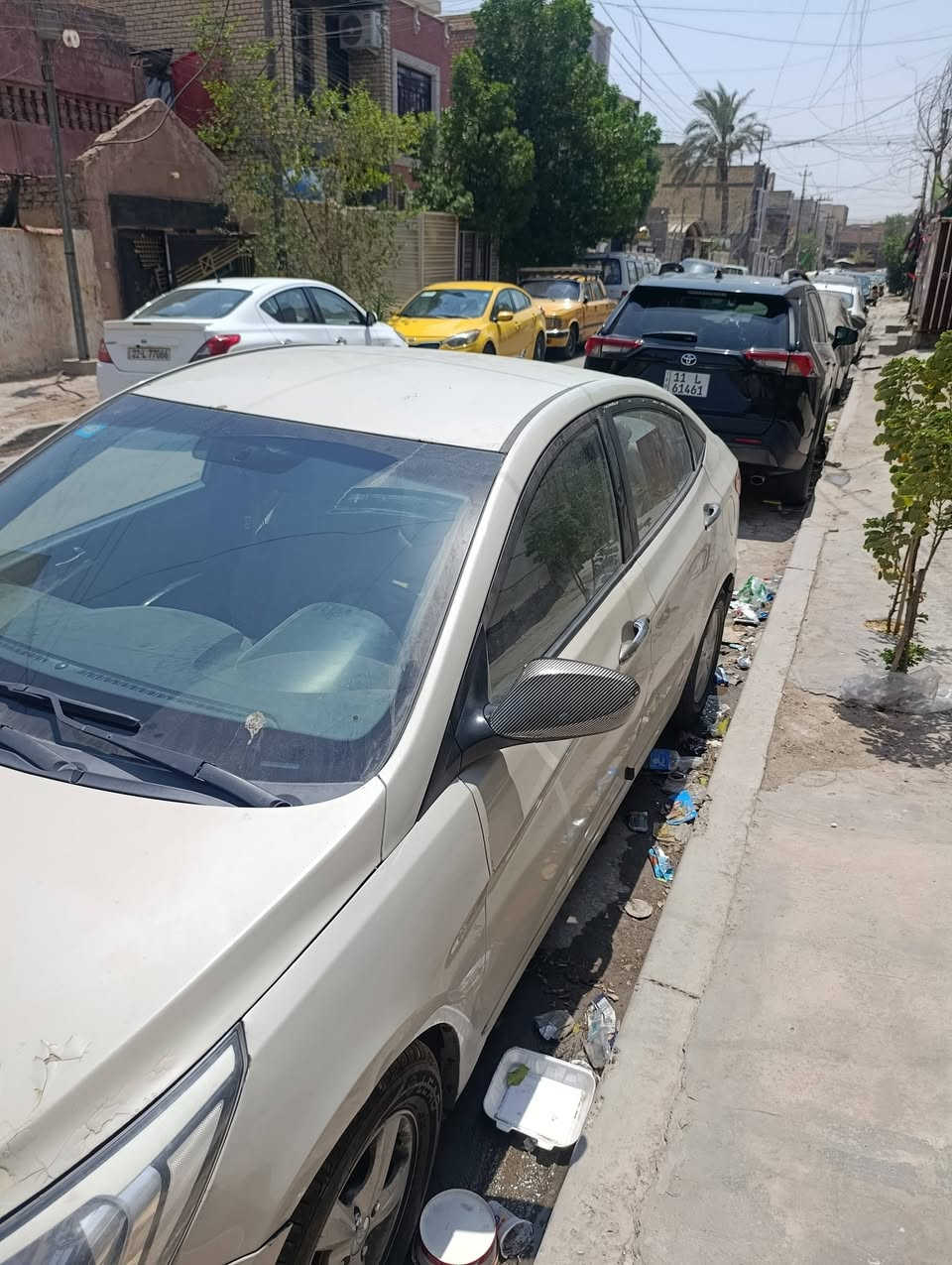 السلام عليكم عندي اكسنت موديل 16 وارد امريكي رقم بغداد باسمي حادث سياره بس بنيد بدون دواخل نفس مصلح مكان سياره بغداد الشعب هذا رقمي *********** السعر 78 بيه مجال
