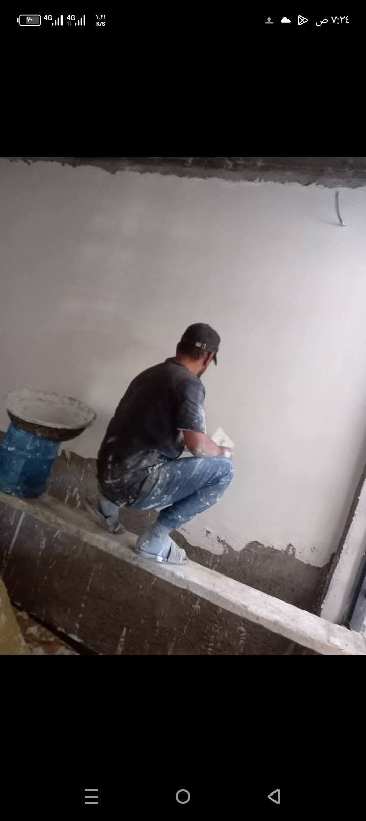 لبخ سمنت • جص • نثر تطبيك