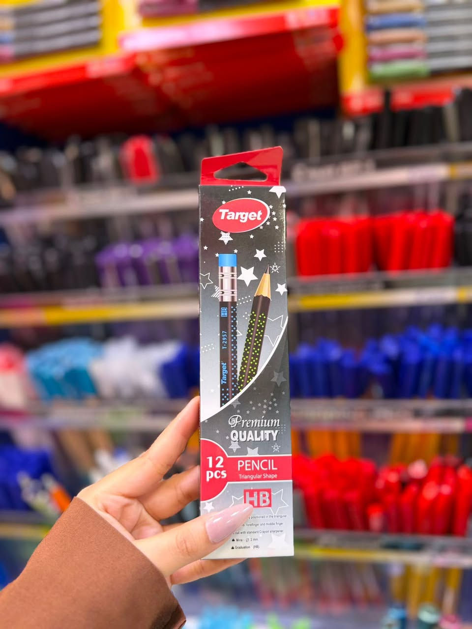 أقلام Target HB – Graphite Pencil ✏️

ألوان ماكرون لطيفة 🎨
جودة عالية للكتابة والرسم ✨
📚 أقلام خشبية بدون خشب Wood-Free
💜 تصميم عصري وألوان مميزة
📝 مناسبة للطلاب، الرسم والكتابة اليومية

السعر :1,000😍

📍 زورونا  مقابل مجمع الـ A3
واختر كل ما تحتاجه من القرطاسية والمستلزمات الدراسية بأسعار مميزة.

***********📞
