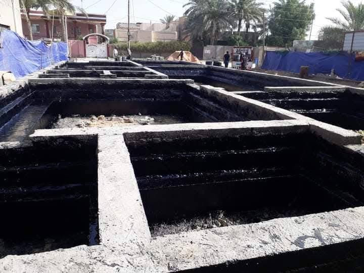 العمل كير السطح والاساسات ***********
