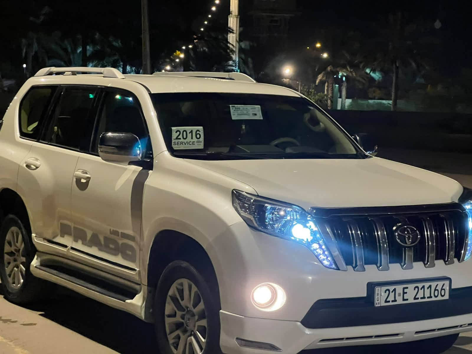 برادو ٢٠١٦  محرك ٦
كفالة عامة كما موضح بالصور
مكان السيارة واسط الصويرة
للتواصل ***********
