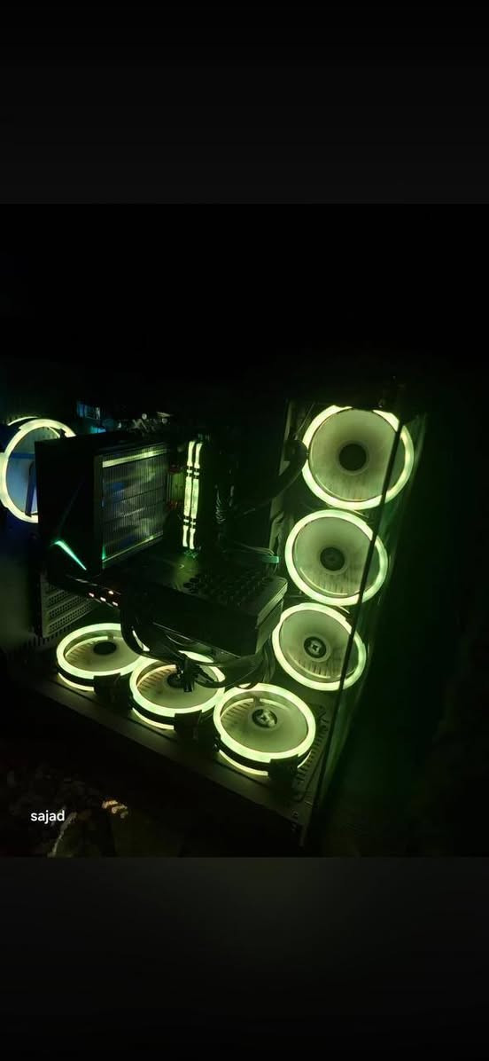امات 32 كيكه 3200 DDR4 المعالج 12400f i5 كارت الشاشه 3070 كيس Mid-Tower ATX GIM تخزين : 500GB M.2
السلام عليكم PC للبيع
رامات 32 كيكه 3200 DDR4
 المعالج 12400f i5
 كارت الشاشه 3070 RTX
 كيس Mid-Tower ATX GIM
 تخزين : 500GB M.2
المذربورد asustek D4 H61OM-K P
مع UPC 1500 
السعر 950
***********
ملاحضه زجاج الكيس الاماميه مكسور اثناء التنضيف مثل مموضح بصوره

نص مكتوب في الصور:
- sajad