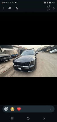 شباب كيا سورنتو موديل ٢٤ مكينه ٢٥٠٠ تنفس طبيعي  منفيس بسمي ضرر جاملغ و...