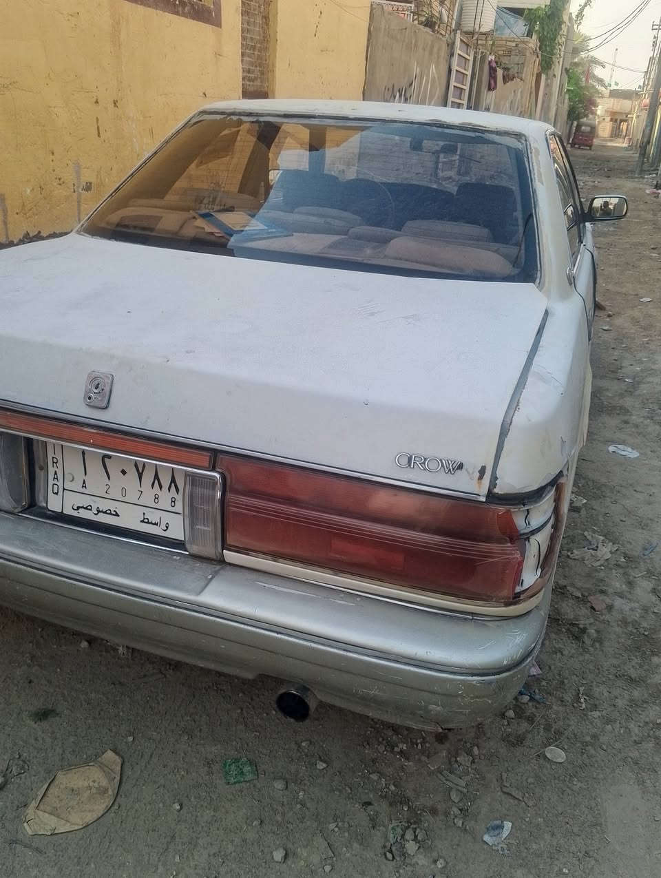 السلام عليكم
هارتوب 1991 محرك ثنين ونص لا تنقيص ولا تبخير

ملكطه خياساته كامله عضمته حلوه دواخله نضيفه سنويه ساقطه2024 السعر 27 وبيه مجال
مكان السياره بابل رقم***********
