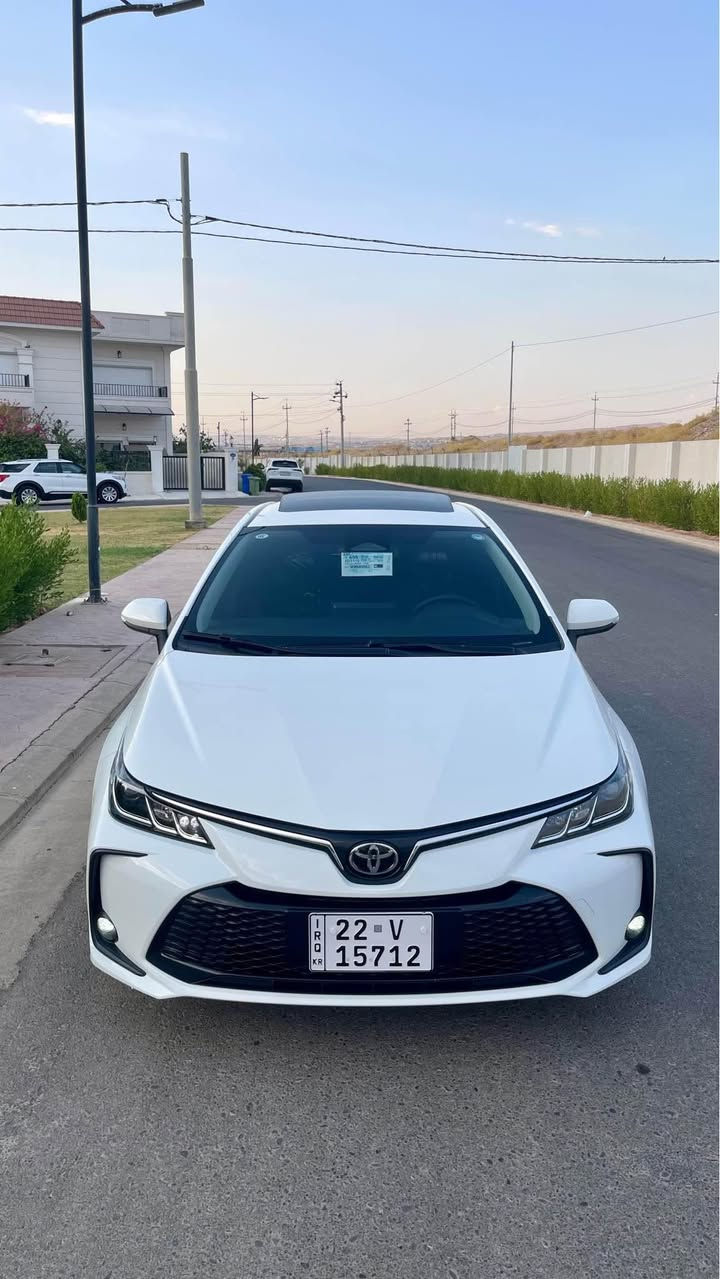 السلام عليكم 
كورلا هايبرد  موديل 2025  شكل خليجي فول مواصفات المعروفه 
ماشيه 11000KM
مكفوله كفاله عامه بدون اي ملحضات 
للتواصل عل رقم 
*********** 
متوفر واتس اب أربيل, العراق

