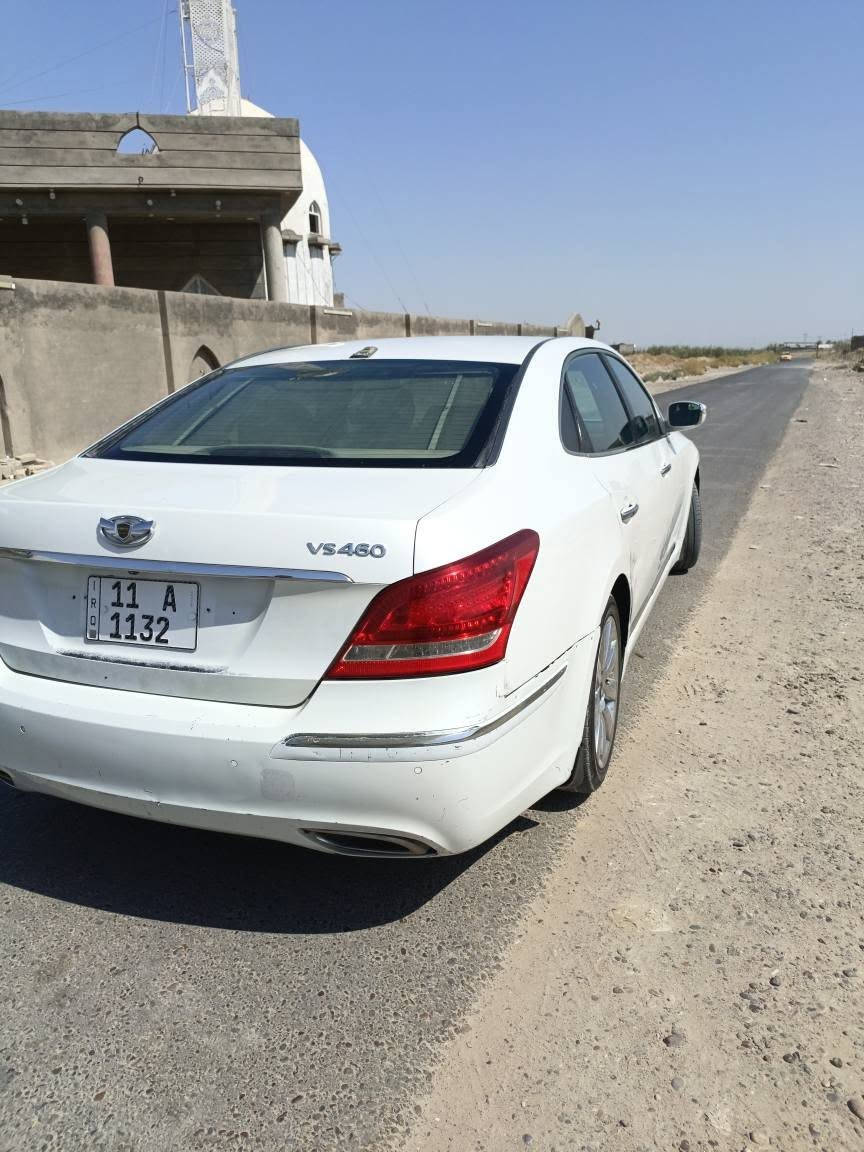 ### *للبيع هيونداي جنسس Centennial 201
*المواصفات:*
✅ *الموديل:* 2011 
✅ *المحرك:* V8 4.6L خيط بخار - ما مفتوح
✅ *الرقم:* بغداد 11 أ 1132 - تحويل مباشر
✅ *الماشية:* 163 الف كم
✅ *المواصفات:* فول سنتينيال - بصمة + تشغيل عن بعد + شاشة + نافيجشن + تبريد دبل DUAL + تدفئة وتبريد كراسي + ميموري + كروز + حساسات + نظام صوت Lexicon
✅ *الداخلية:* جلد بيج × بني + خشب فخم + تحكم ستيرن كامل
✅ *الكير:* اوتوماتيك + سبورت مود

*الصبغ:*
جاملغ امامي فقط صبغ ، باقي السيارة مكفوله
 + قشور بالبونيت

*السعر: 129 ورقة* وبيها مجال بسيط للطيبين
*المكان:* تاجي - بغداد
*للاستفسار:* ***********

#جنسس_للبيع #هيونداي_جنسس #VS460 #V8 #سيارات_بغداد #تاجي #للبيع_المستعجل الفلوجة, الأنبار
