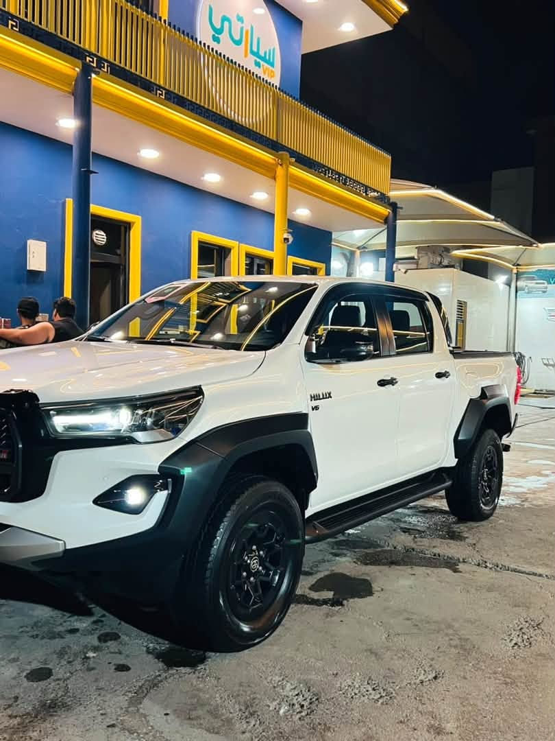 🚘 للبيع | Toyota Hilux GR
🔹 الموديل: هايلكس GR
🔹 سنة الصنع: [2024]
🔹 اللون: [ابيض]
🔹 الممشى: [52000]
🔹 المحرك: [4000]
🔹 القير: [أوتوماتيك]
🔹 الدفع: [4×4]
🔹 المواصفات: [اعلى مواصفات]

✅ السيارة نظيفة جداً
✅ استخدام شخصي
✅ بدون مشاكل / الفحص حسب رغبة المشتري
✅ جاهزة للاستخدام

💰 السعر: [41000]
📍 الموقع: [بغداد]
📞 للتواصل: [***********]

للجادين فقط، والبيع أصولي.

