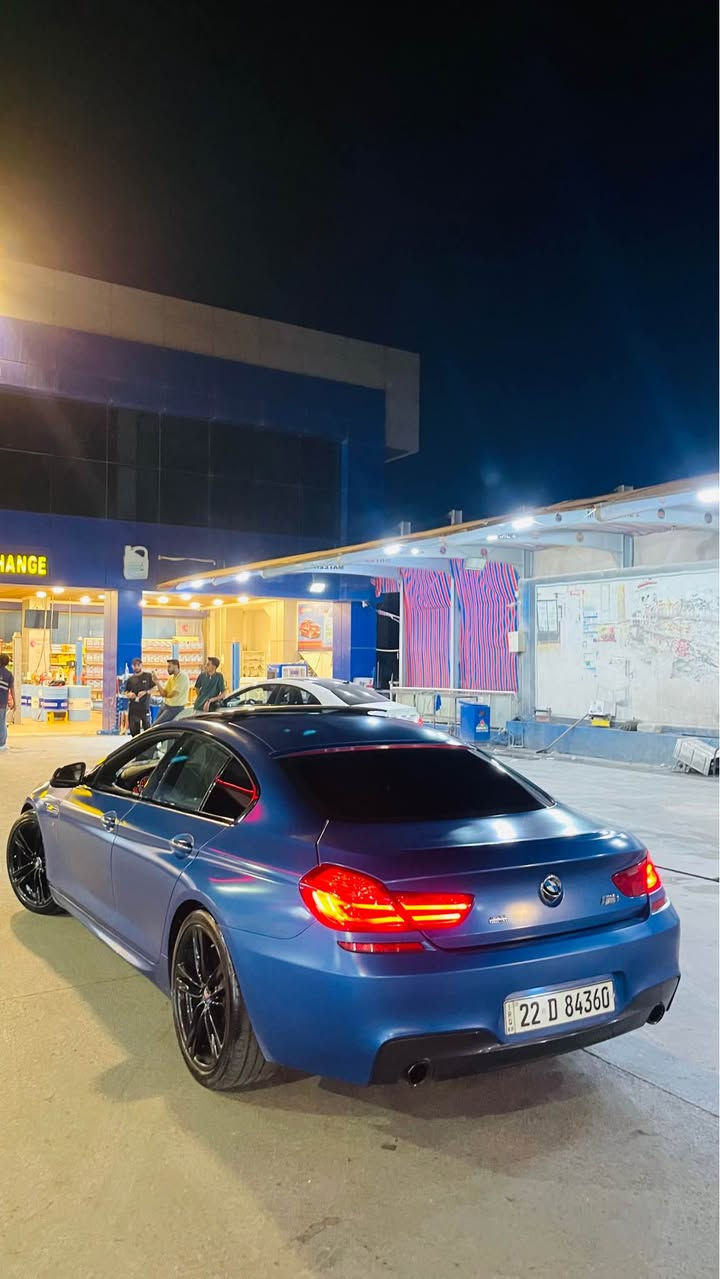 Bmw 2016 640i
شركة عروش
سيارة لون مات بيلادي 
بيها ٢ قطعه صبخ بدون دواخل و بدون ارباك 
سيارة فول فول واحد علي واحد
بانوراما 
شاشة جبير 
بصمه 
تحكم ماوس
ابواب شفط
ضمان دولي 
بيها بابين صبخ بدون دواخل 
لون ازرق بيلادي مات مو لزكة 
رقم سنوي جديد 
داخل كريمي و اسود
سيارة مكاني بدهوك 
سعر١٨٩ورقه و بيها ١٠ورقه غرامات بعد معاملا اني انطي يعني ١٧٩ ورقه 
مكاني دهوك 
*********** واتس اب كورك دهوك, العراق
