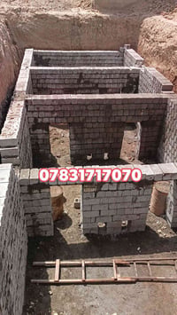 اخوان اي واحد محتاج خلفا بناسياجات وقاطع وبنا حوض نفط موجود 0783171707...