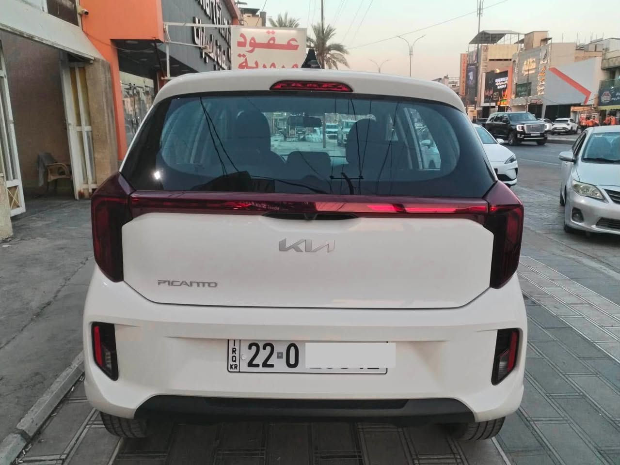 سلام عليكم
كيا بيكانتو 2024 خليجي رقم أربيل 
لون ابيض ماشيه ماشيه 9 الاف 
(شاشه ديجتل - مري شفط وأشاره - تحكم جهتين - ليد صباحي - مثبت سرعه - شاشه عطلات - شاشه بلاديه - كاميرا بلاديه - حساسات  ) 
مكاني بغداد السيديه 
***********
