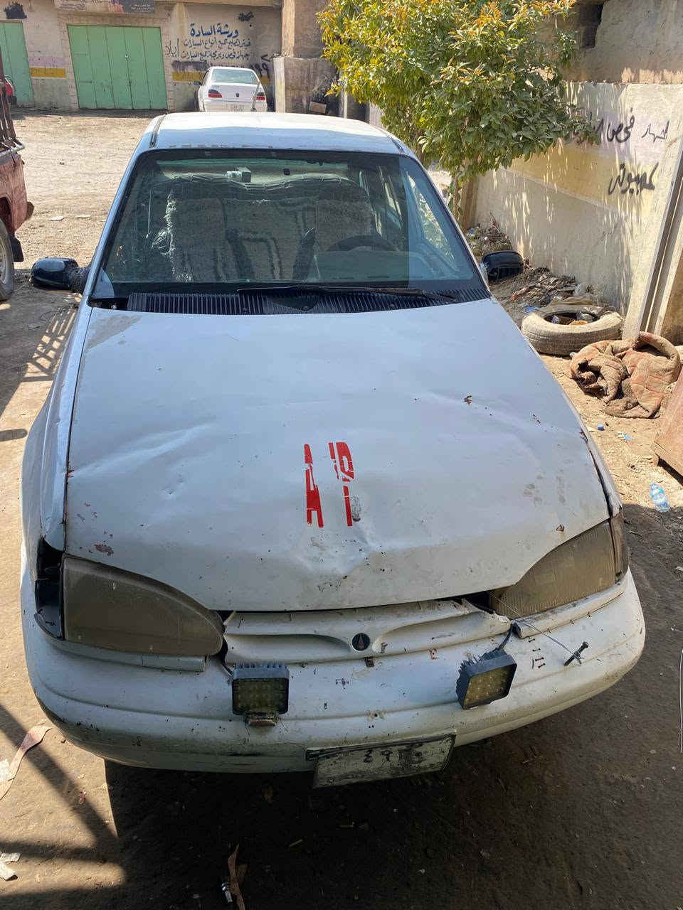 السلام عليكم للبيع دايو لمنز ١٩٩٥ محرك ١٦
رقم صلاح الدين الشرعي بالدور السيارة فحص
سنوية موجدة مالتهة أبيع حبل بسعر مناسب 
مكان السيارة العلم 
 متواجد عل فيس 
رقم التليفون للاستفسار ***********
