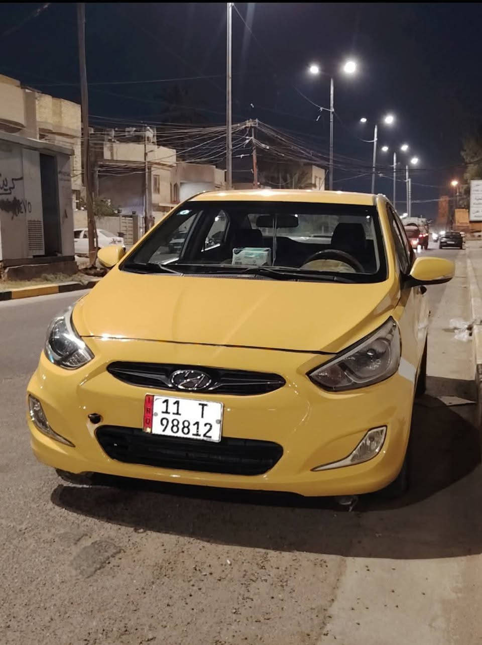 اكسنت خليجي ٢٠١١ بسمي بغداد 
سيارة جاهزة مصفرة  بغداد الكرخ ***********  سعر ٧٣ بيها مجال
