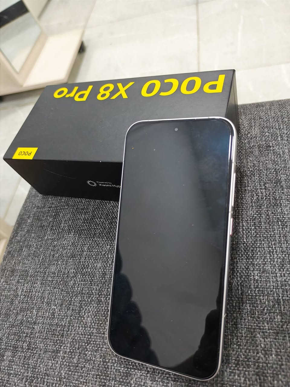 بوكو x 8 برو للبيع فقط 480 الف 
جهاز نضيف حيل استخدام شخصي عشوائيه 8 ذاكره 256

مشحون 66 مره فقط متواجد فقط ع الواتس او اتصال 

مكاني بغداد صليخ  ***********
