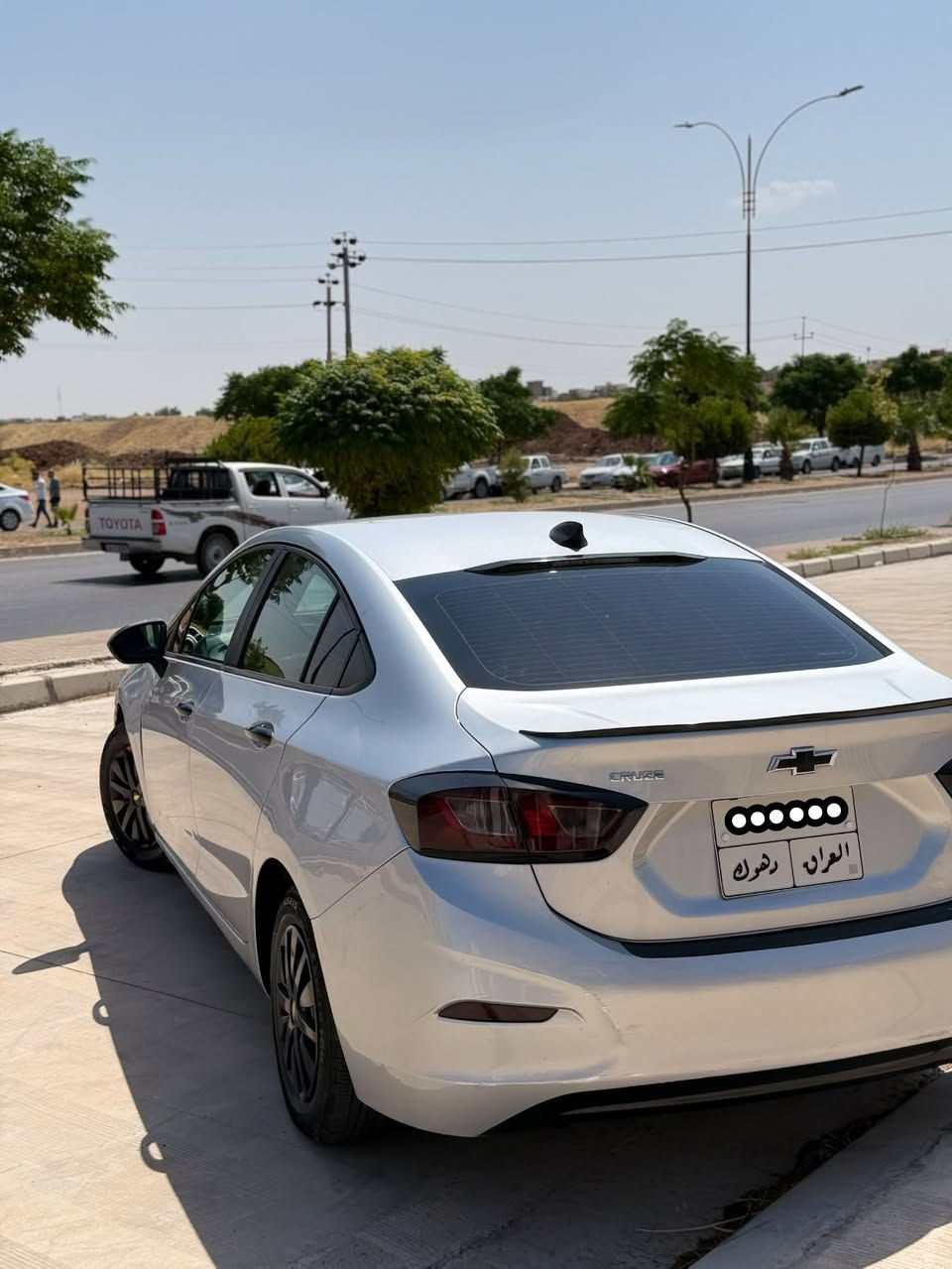 شوفرليت كروز مودل 2019 LS امريكي 
سياره بيها بوند و جملخ بدون دواخل شرط 
سعره كلش مناسببب سعر اوبتارا 🔥🔥🔥
سنوي باقي لل2027 و هزه جديده 
سعره 84 و مجال و عليها غرامة 6.5 ينزل من السعر 
يعني 84-6.5=77.5 و بيها مجال 
رقم تلفون ☎️ : ***********
