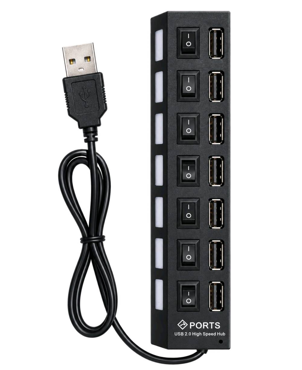 موزّع USB

تعبت من قلة منافذ الـUSB؟ 😩🔌
هذا USB Hub يخليك توصل عدة أجهزة بنفس الوقت وبكل سهولة!

✨ 7 منافذ USB
⚡ لكل منفذ مفتاح تشغيل وإيقاف مستقل
💻 مناسب للكمبيوتر واللابتوب
🔗 توصيل سريع وسهل
🖤 تصميم عملي وأنيق

خلي كل أجهزتك بمتناول إيدك… حل واحد يرتبلك كل التوصيلات! �
السعر /10
للطلب او استفسار عبر خاص او انستا Turab_Store او رقم ‎***********
توجد خدمة توصيل لجميع المحافظات 5,000