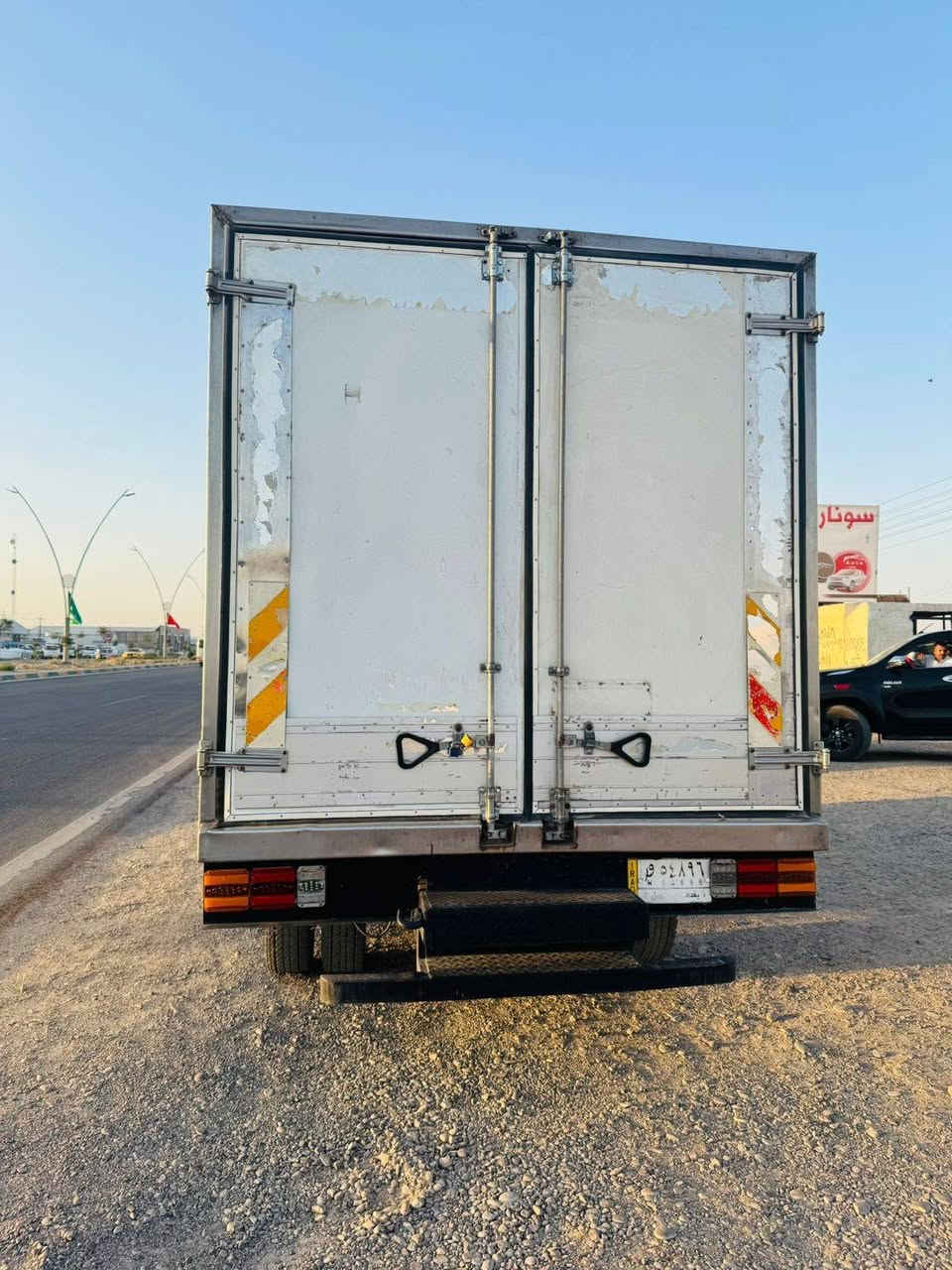 سلام عليكم 
البيع كنتر داينة ٢٠٠١
رقم بقداد
تخم تاير ١٠٠/٧٠
مكان سيارة واسط
سيارة بيها ظعف بل مكينة
سعر ١٠٥وبيهة مجال
الستفسار التصال 
***********
***********
