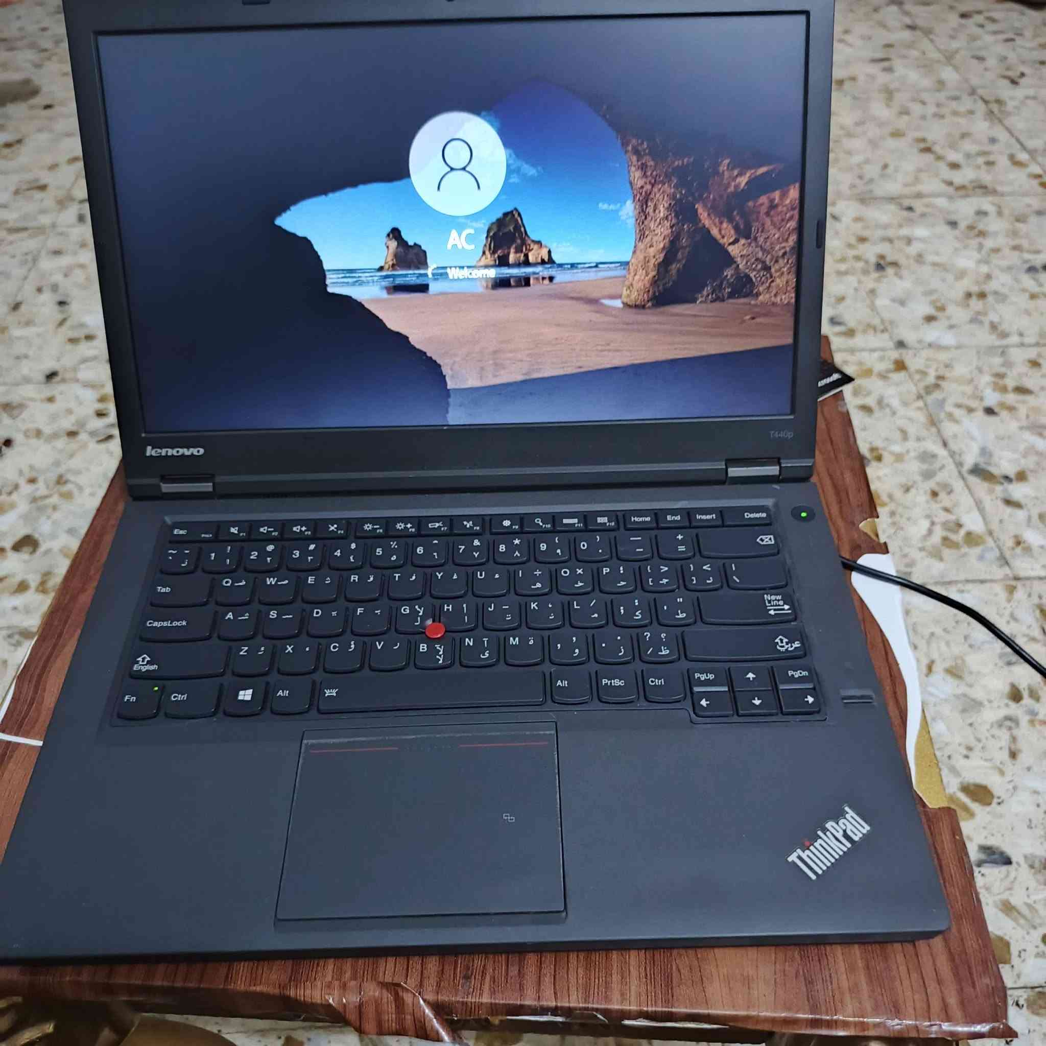 170 الف فقط
*للبيع: لابتوب Lenovo ThinkPad T440P* 🔥

*المواصفات:*
- *المعالج*: Intel Core i5 الجيل الرابع
- *الرام*: 8GB
- *التخزين*: HDD 500GB
- *الشاشة*: 14 بوصة
- *الحالة*: نضيف ومرتب

مناسب للدراسة، الأوفيس، التصفح وتخزين الملفات.
*السعر*: قابل للتفاوض  
*المكان*: الكوفة - النجف  
*للتواصل*: ***********
