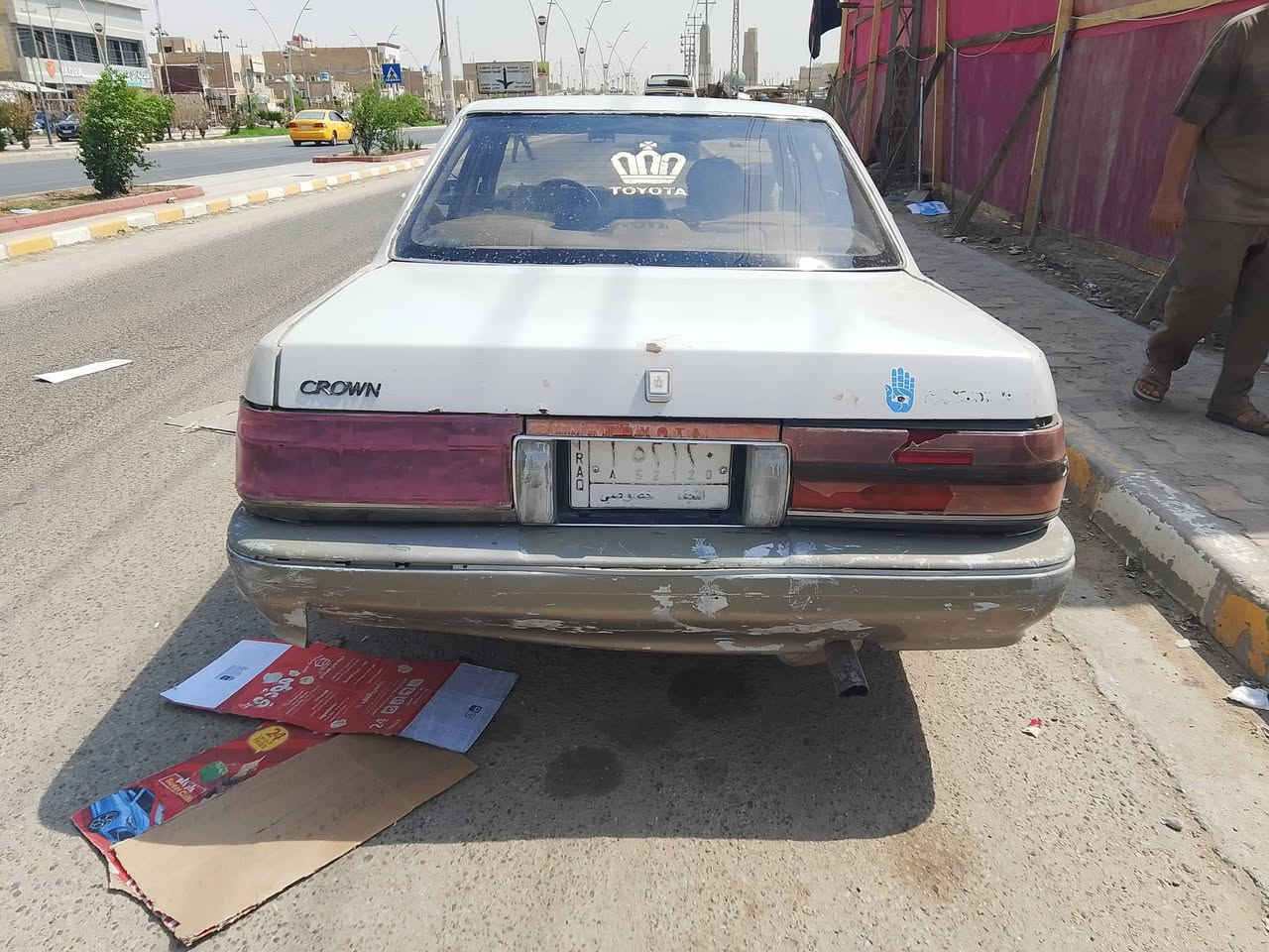 السلام عليكم هارتوب للبيع مكينه بيها صوت اول ماشغلها والسياره جاهز حداديه كهربائيات باور باتري جديد السعر 14مكاني الناصريه المركز ***********تحويل ثاني يوم ابطاين جدد تنته حلوه سياره زين مايعجبك اطل
