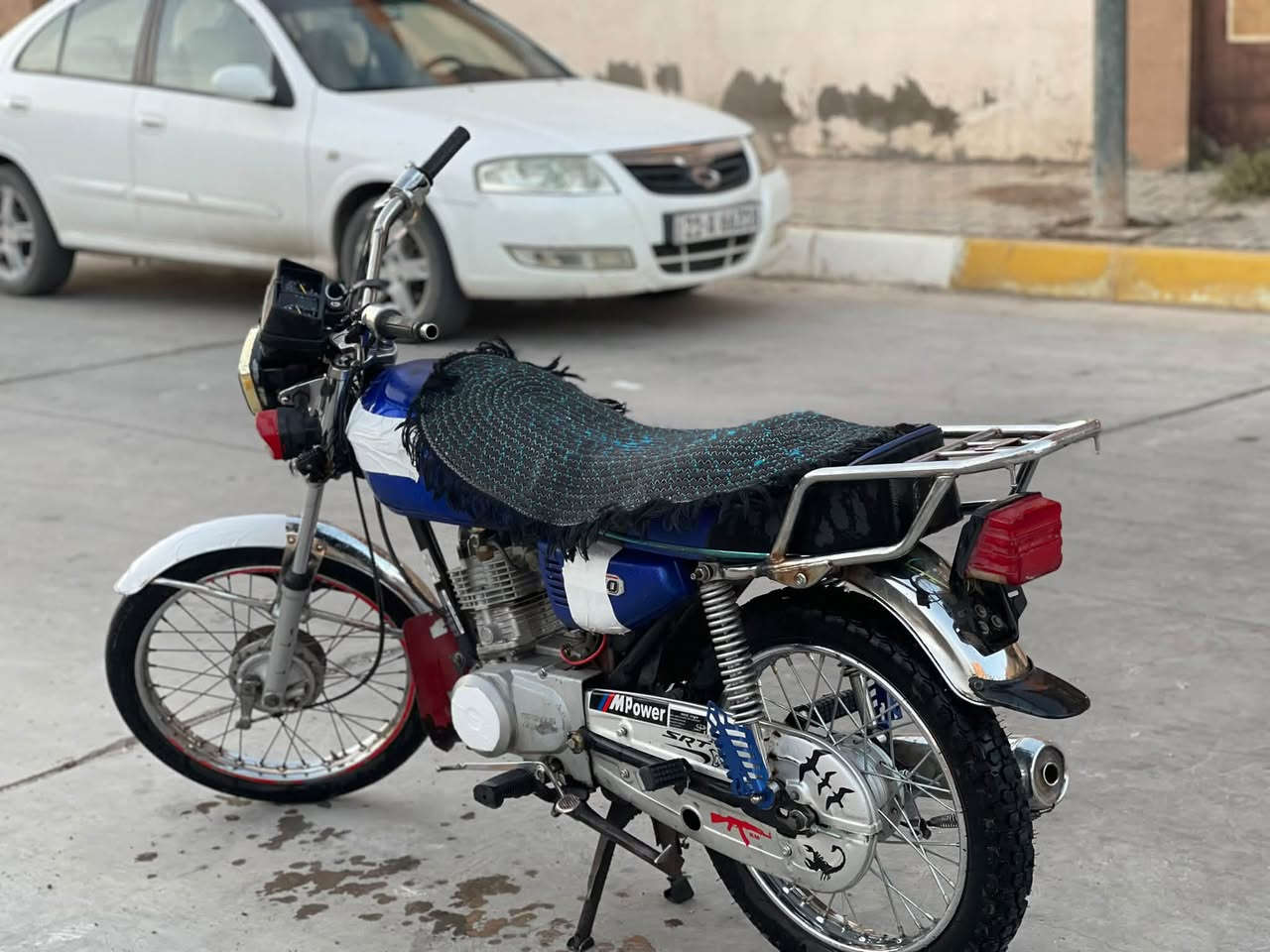 سلام عليكم دراجه  نامه موديل2019 اوراق اثنين ويا كهربيات شغاله مكينه بشرط تايرات خلفي امامي كله جديد مابي نقص سعر مناسب ***********
