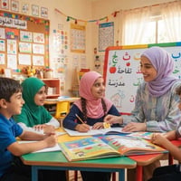دروس تقوية • متابعة منزلية • الصفوف الأولية