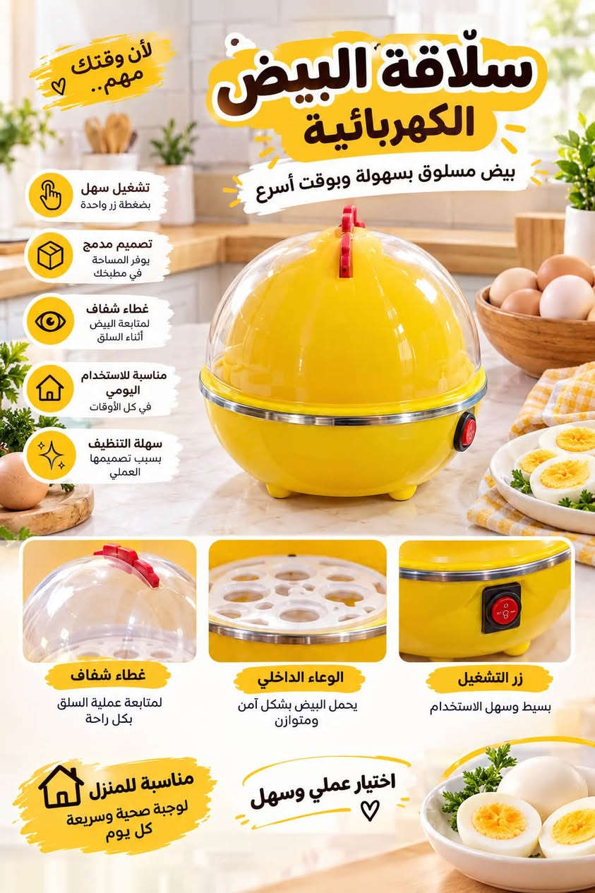 مكواة بخار عمودية • طباخ كهربائي • مكنسة كهربائية
