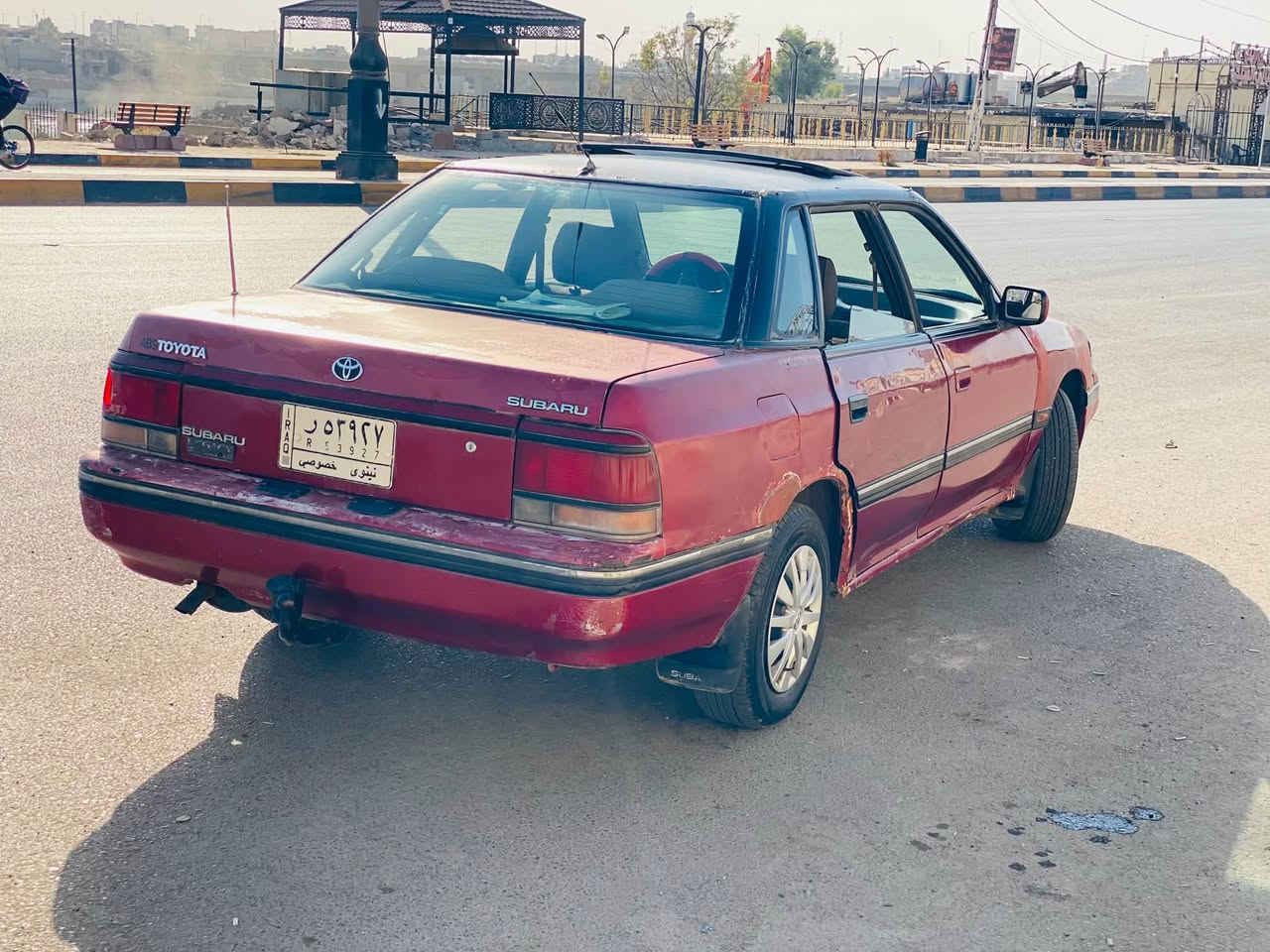 سوبارو للبيع موديل 1991 كابون بانزين بيها ورقي قديم ما محدث للاستفسار على الرقم *********** شرعيها موجود يحول فقط  
السعر 23وبيها مجال
