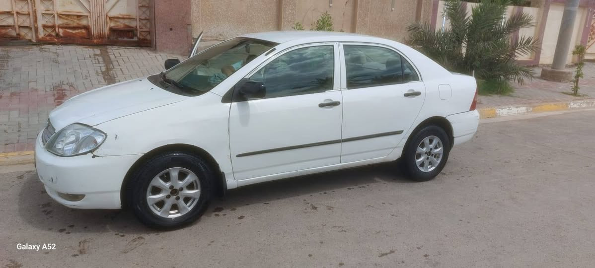 كورلا بيكاتشو ٢٠٠١ رقم بغداد بيها صبغ بالجاملغ الخلفي عكس السايق وبيها بارد بالبجم محرك ١٦٠٠ تخم تاير تبريد وصدر خير من الله تريد بس دعاميه اماميه وشباك السعر 65 وبيها مجال *********** واسط الصويرة

