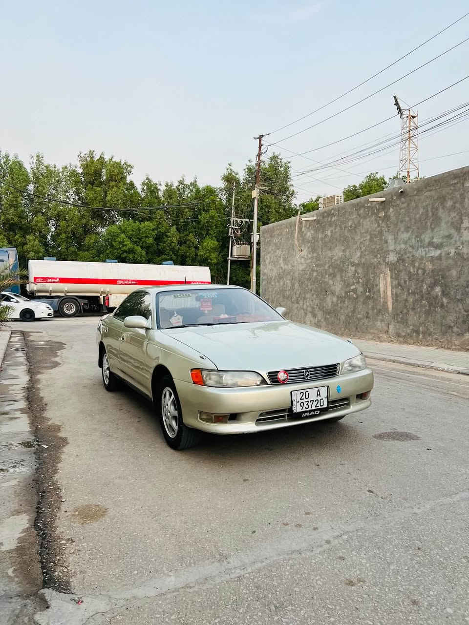 سلام عليكم...
مارك نفخ موديل 1993
سياره كير مكينه حداديه تخم تاير جديد تبريد وي السويج
[[سياره كفاله عامه كص نقل جثه ضربه قويه]]
سياره جاهزه على اخير حبايه 
كهربائيات كوله شغاله داخل وخارج 
رقم ديالى بسمي انكليزي سنويه لل٣٠
مكاني نجف 
الاستفسار ***********
