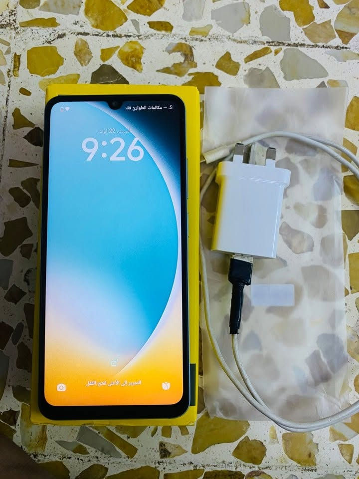 إعلان بيع هاتف POCO C71 (مستعمل)
📱 النوع: POCO C71 (لون أزرق مميز)
💾 المواصفات:
 الذاكرة العشوائية (RAM): 4 غيغابايت + 2 غيغابايت إضافية (توسعة افتراضية)
 نظام التشغيل: Android 15
 الملحقات: العلبة الأصلية + الشاحن
⚠️ ملاحظة
 السماعة الخارجية عاطلة 
التواصل ***********
