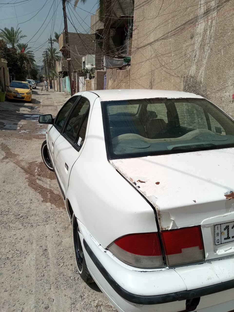 السلام عليكم للبيع سمند خصوصي بغداد انجليزي باسمي تحويل مباشر السياره مخدومه جير محرك تبريد خير من الله عين وصينيه وبربرين جدد تخم تاير خط ابيض جديد شاشه اندرويد سياره بيها جملغ تعمير خلفي تصليح خفيف وبيها طخات خفيفه سياره ترايها كلش حلوه كل الامور مذكوره العنوان بغداد حي العامل السريع السعر 42 وبيها مجال رقم الهاتف ***********
