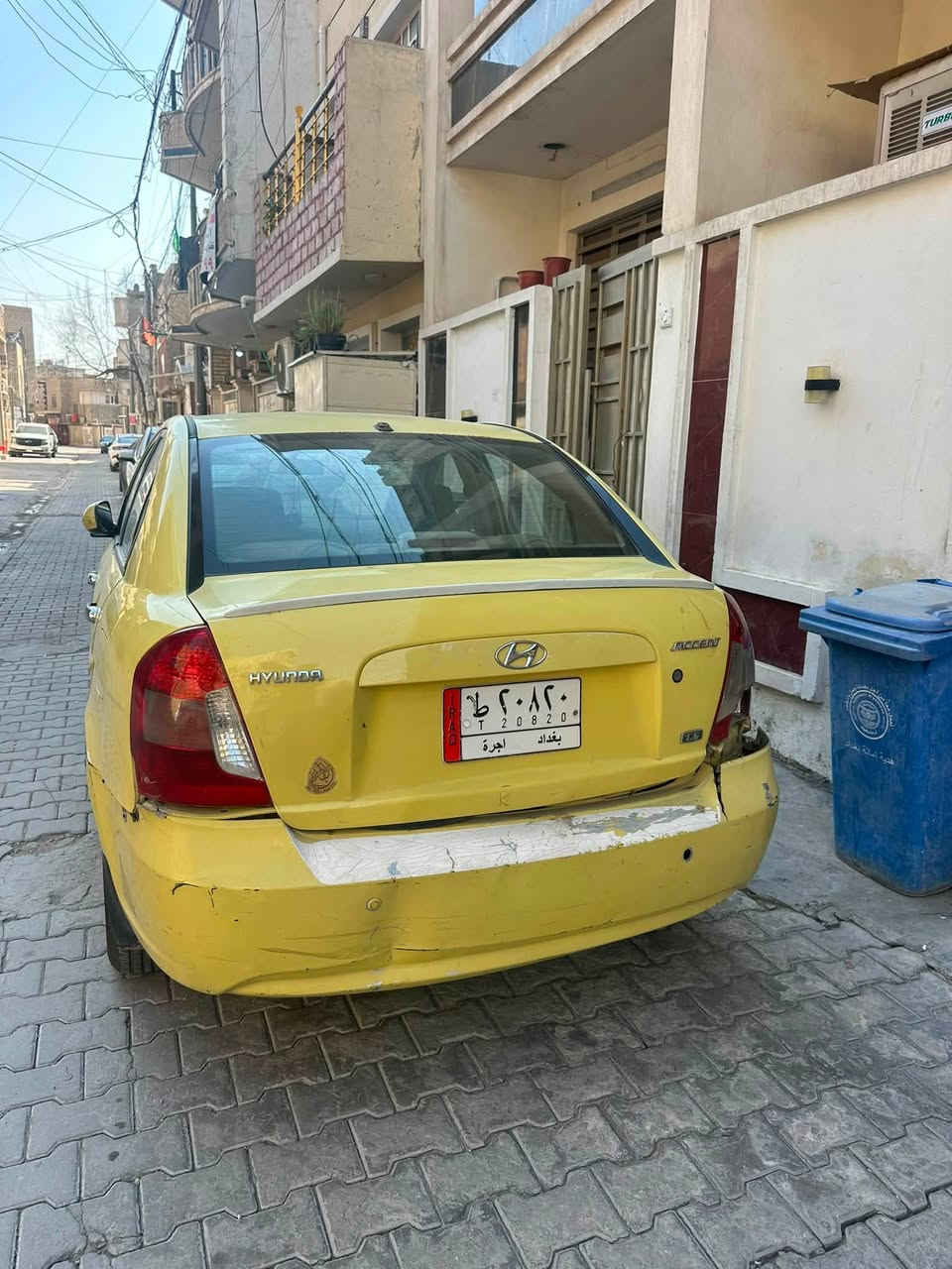 سلام عليكم اكسنت موديل 11 مال شركه العامة السياره حلوه وننضيفه بيه صبغ باب وجوه قبغ الجنطه بيه طخه خفيفه 
العنوان الكرخ 
***********
خابر ودلل السياره ممتواجد على فيس
