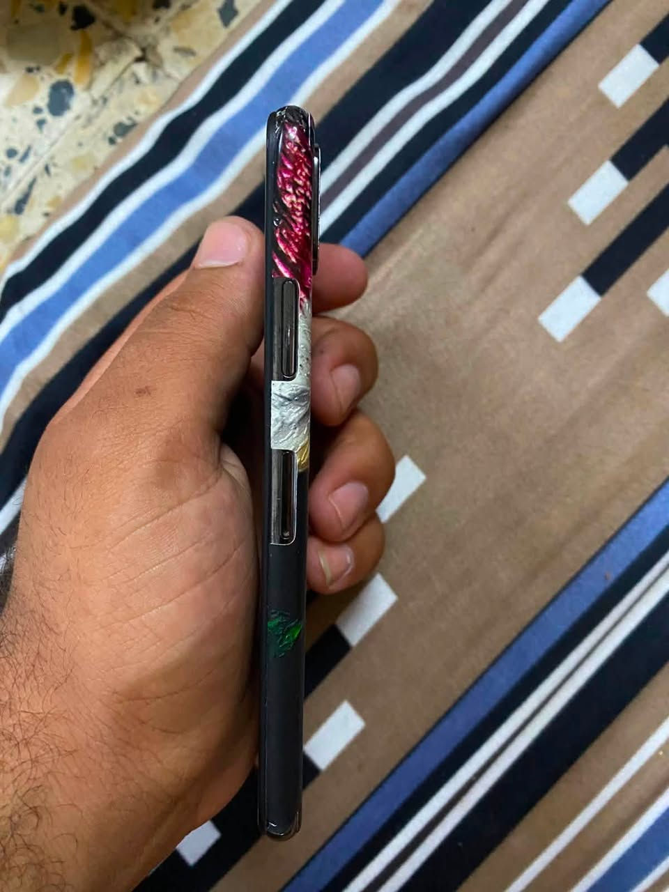 سلام عليكم للبيع او مراوي حسب القناعه
ايفون xعادي 
ذاكره 256
بطاريه 96مبدله 
الجهاز مفتوح تخطي مفتوح تخطي يعني بدون سم كارت
الجهاز كامراتو طبع صوتو زين كلو شغال 
الضهر مكسور ومغلف بس مايضر شي 
الشراي يجي خاص لو واتساب فقط
***********
