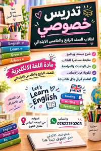 لا توجد تفاصيل  نص مكتوب في الصور: - معاً نصنع مستقبلاً أجمل تدريس خصو...