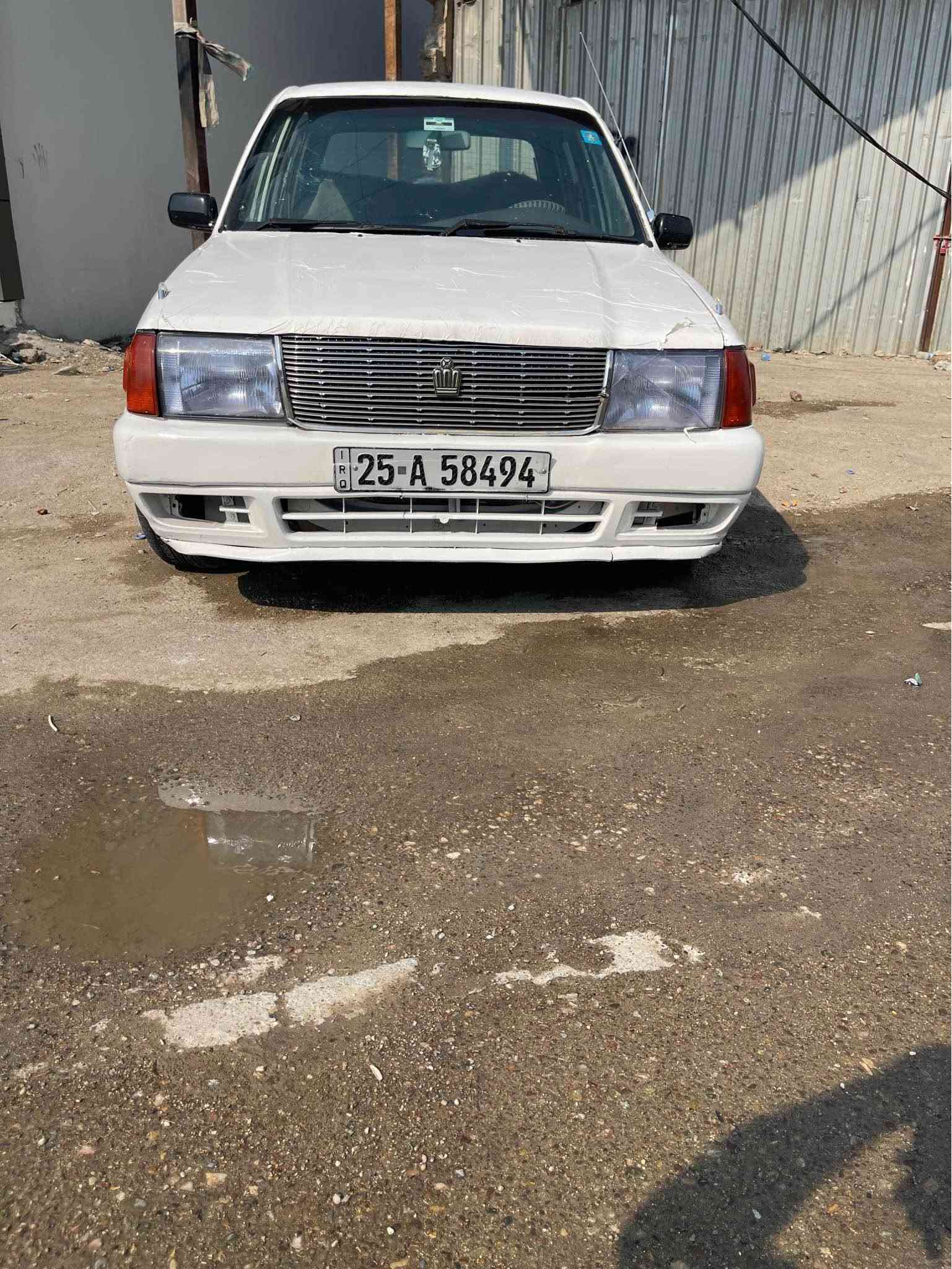 سلام عليكم سياره تويتاكراون موديل 1997رقم كركوك مشروع وطني سنوي لحد2029كيرمحرك شرط أربع تايرات جديدصدرجديد تبريد شغال ثلج شرط تحويل أو وكاله سعر35ورقه بي مجال بصيط عنوان كركوك رقم موبايل ***********/*********** كركوك, العراق
