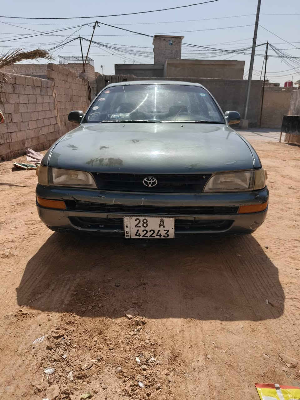 سلام عليكم كورلا موديل 1992 رقم نجف انكليزي سعره 37 بيه مجال تحويل ثاني  مكينه وكير مكفولات حداديه جديده تخم تايرات جدد كهربايات شغاله مكفوله من كص وعيب شرعي عنوان نجف وشراي ينتصل ***********

