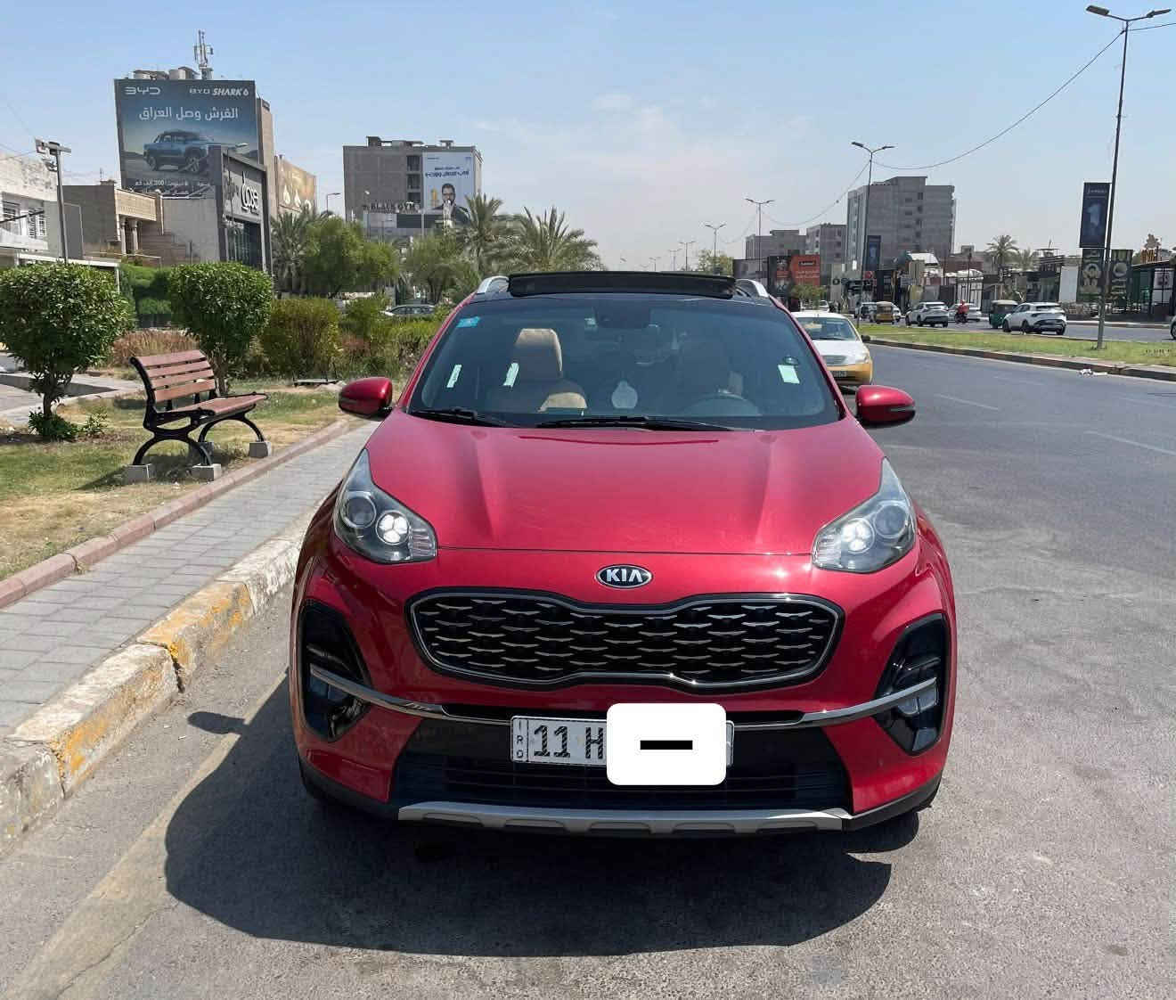 السلام عليكم 
للبيع كيا سبورتج موديل ٢٠٢١ جيتي لاين خليجية وكالة الدولية رقم بغداد السيارة مكفولة كفالة عامة لاضربة لاطخة لاصبغ لابارد كفالة عامة جديدة جداً استلام شركة المجموعة الدولية مواصفات جيتي لاين معروفة
بانوراما
بصمة 
كشنات جلد وكهرباء
٨ ايرباك 
محرك ٢٠٠٠ دوش 
ويل نقشة جيتي 
حساس امامي خلفي
اضاءة led امامي خلفي
شاشة كاربلاي الكبيرة اصلية وكاميرا دوار
اوتو هولد سايد بريك بصمة 
والكثير من المواصفات الاخرى اتوقع مواصفات الجيتي معروفة ادامة كاملة على السيارة مكاني بغداد والشراي يتصل ***********
