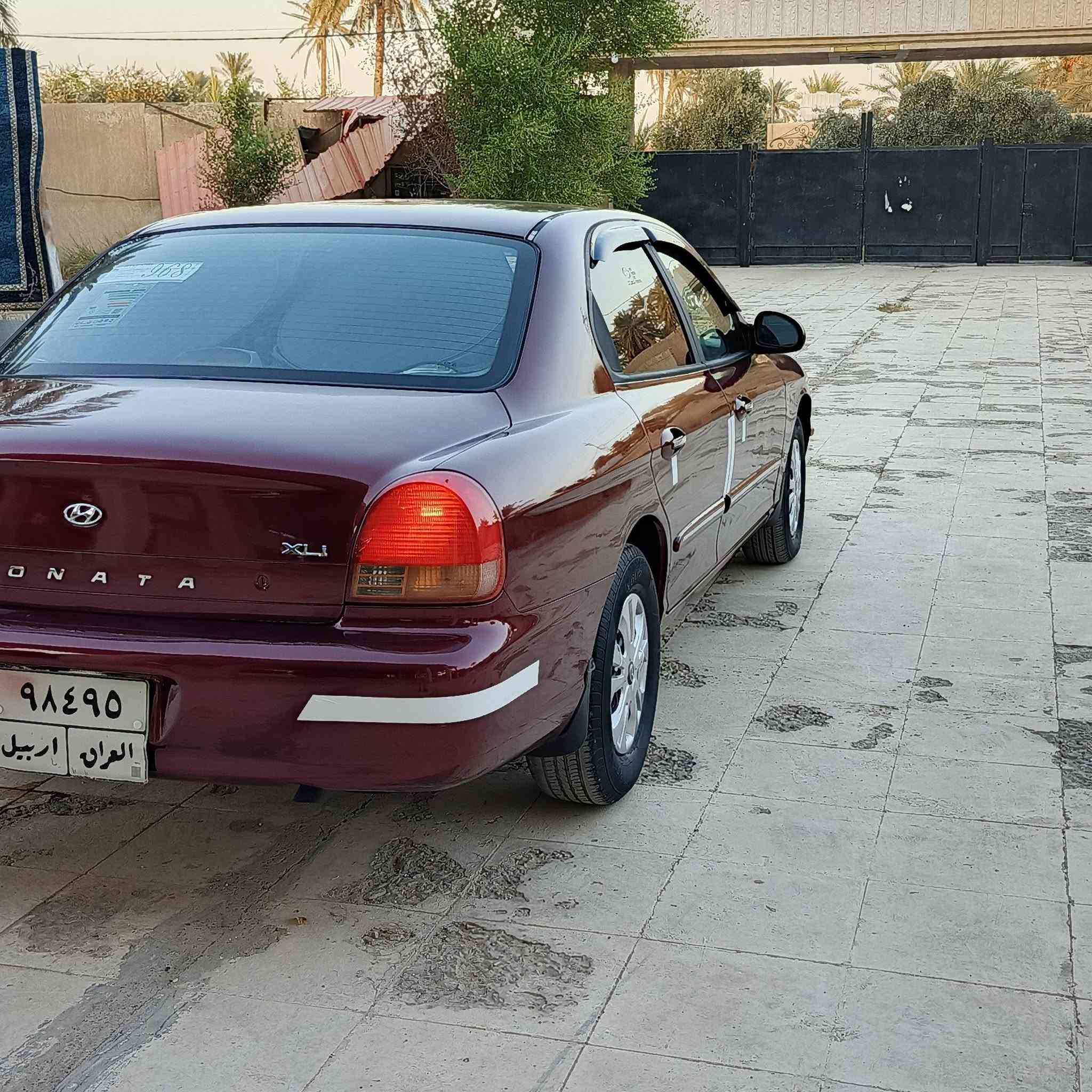 ﷽
سلام عليكم سوناتا موديل 2000  وارد امريكي ليبل واحد حتى دعامياتها مكفوله محرك وكير جدد تبريد خير من الله صدر خلفي أمامي جديد تخم تاير ويل عادي كهربائيات السياره ع وضع الشركه غرفتها جديده سياره ماكلك متعوب عليها بس هيه جديده قافله من كلشي ماشاءالله السياره بلاد وشرط صبغ جماليه فقط بدون قطره معجون مكفوله كفاله عامه من الكص والضرب  وبلعافيه ع ياخذها الي ميعرف سياره شنو جدادتها ليعلق رحمه لولديكم معروضه 60 وبيها مجال كلش بسيط مكان السياره ديالى الغالبيه للتفاصيل اكثرالهاتف#***********
