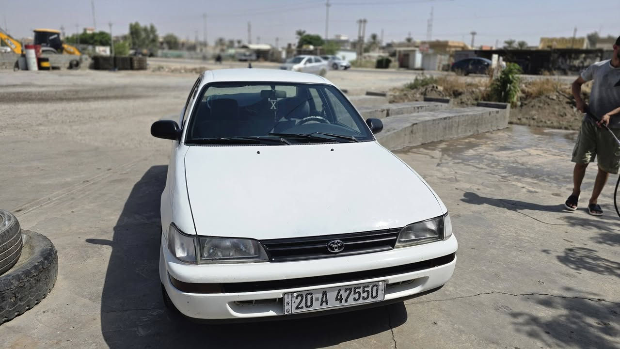 .
السلام عليكم كورلا(محور)مديل ١٩٩٥ كشر ابلادي قطرة صبغ مابي فقط بيها بارد خفيف السيارة مال جناي متصرف عليها صدر امامي خلفي جديد مشط جديد بل حقيقة احلة من صور 
السعر 55 ورقة وبيها مجال صحابها موجود يريد يحول
***********
