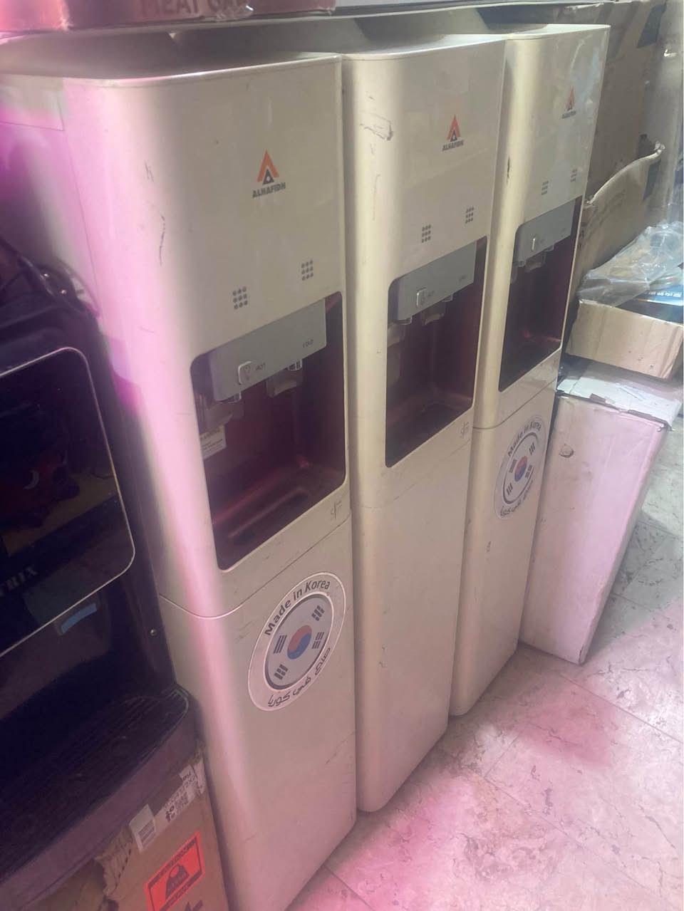 براد ماء  شرط شغل تبريت ثلج اخر ٣ قطع  ١٣٥ بيه مجال العنوان كوفه يوجد توصيل جميع المحافضات *********** النجف, العراق
