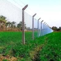 تركيب اسيجة BRC • صب دنك كونكريتية • كادر فني