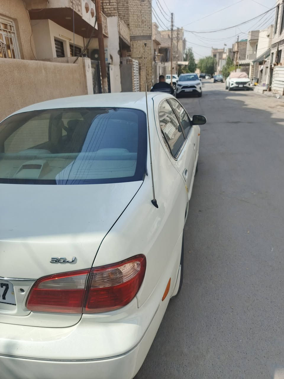للبيع نيسان مكزما 2001 رقم بغداد بأسمي كير اوتمايك سنوية جديد السيارة مدنية مو مال مزاد محرك وكير بلاد مكفولات ادامة كاملة + حدادية بحالة جيدة.. تبريد ثلج كهربائيات كلها بلاد.. السيارة مكفولة من الضرر والعيب داخلها جديد تخم تاير وباتري جديد..مكانها بغداد حي الجهاد للاستفسار رقم الهاتف ***********
٦٧$  وبيه مجال  بسيط حك الجيه
