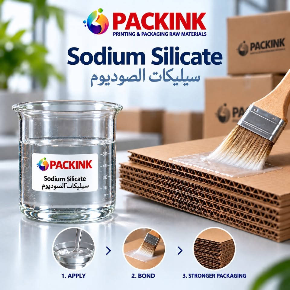 🏭PACKINK | سيليكات الصوديوم

سيليكات الصوديوم لإنتاج الكرتون

سيليكات الصوديوم مادة صناعية تُستخدم في مجال إنتاج الكرتون والورق، ولها دور مهم في بعض العمليات الصناعية الخاصة بصناعة الكرتون.

يمكن استخدام هذه المادة في عمليات إنتاج الكرتون ولصق أجزاء الورق، وذلك حسب طريقة الإنتاج ونوع الكرتون.

📦 مناسبة لـ:
▪️ معامل ومصانع صناعة الكرتون
▪️ إنتاج الكرتون المموج
▪️ إنتاج الورق الصناعي
▪️ عمليات لصق الورق والكرتون

PACKINK هي شركة متخصصة في بيع وتوريد **سيليكات الصوديوم** لمعامل ومصانع الكرتون والإنتاج الصناعي.

📦 يتم توفير المنتج بشكل صناعي لتلبية احتياجات المصانع ومتطلبات الإنتاج.

--------

🏭 PACKINK | سیلیکاتی سۆدیۆم

سیلیکاتی سۆدیۆم بۆ بەرهەمهێنانی کارتۆن

سیلیکاتی سۆدیۆم ماددەیەکی پیشەسازییە کە لە بواری بەرهەمهێنانی کارتۆن و کاغەز بەکاردێت و لە هەندێک پرۆسەی پیشەسازیی کارتۆنسازیدا ڕۆڵی گرنگی هەیە.

ئەم ماددەیە دەتوانرێت لە پرۆسەکانی بەرهەمهێنانی کارتۆن و چسباندنی بەشەکانی کاغەزدا بەکاربهێنرێت، بەپێی شێوازی بەرهەمهێنان و جۆری کارتۆن.

📦 گونجاو بۆ:
▪️ کارگە و کارخانەکانی کارتۆنسازی
▪️ بەرهەمهێنانی کارتۆنی موجدار
▪️ بەرهەمهێنانی کاغەزی پیشەسازی
▪️ پرۆسەکانی چسباندنی کاغەز و کارتۆن

PACKINK فرۆشیار و دابینکەری سیلیکاتی سۆدیۆم ـە بۆ کارگە و کارخانەکانی کارتۆن و بەرهەمهێنانی پیشەسازی.

📦 بەرهەمەکە بە شێوەی پیشەسازی بۆ پێداویستییەکانی کارخانەکان دابین دەکرێت

------------------------------

📍 العنوان: 
عنوان الرئيسي: شارع 120 – قرية آرام – فيلا رقم 252 – أربيل – العراق.
عنوان المعمل : شارع مخمور – منطقة تيمار الصناعية – أربيل – العراق.
عنوان المخازن: شارع كوير – مجمع المخازن الحكومية – أربيل – العراق
📞 لمزيد من المعلومات والطلبات، تواصلوا معنا مباشرة:
📱 هاتف: 9647504304708+
🌐 الموقع الإلكتروني: www.mrm-co.com
📧 البريد الإلكتروني: info@mrm-co.com

نص مكتوب في الصور:
- PACKINK PRINTING & PACKAGING RAW MATERIALS More Than Inks Sodium Silicate Sodium Silicate (Na2SiO3) is an alkaline compound available in liquid or powder form. It is widely used in the paper, packaging and printing industry for its binding, adhesive and coating properties. سيليكات الصوديوم مركّب قلوي يتوفّر على شكل سائل أو مسحوق. يُستخدم على نطاق واسع في صناعات الورق والتغليف والطباعة، لما يتميّز به من خصائص الربط واللصق والطلاء. 1 Dissolves in Water 2 Acts as an Adhesive 3 Provides Coating & Surface Treatment 4 Enhances Pigment & Filler Processing 5 Final Result
- PACKINK PRINTING & PACKAGING RAW MATERIALS Sodium Silicate سيليكات الصوديوم -500- -400- -200- -100- ml 1. APPLY 2. BOND 3. STRONGER PACKAGING
- PACKINK PRINTING & PACKAGING RAW MATERIALS Sodium Silicate سيليكات الصوديوم Adhesive / Binder Used in paper & carton glue Coating & Surface Treatment Improves surface strength and printability Paper & Board Processing Enhances strength, stiffness and durability Industrial Applications Used in various industrial formulations and processes PACKINK PRINTING & PACKAGING RAW MATERIALS Sodium Silicate (Na2SiO3)