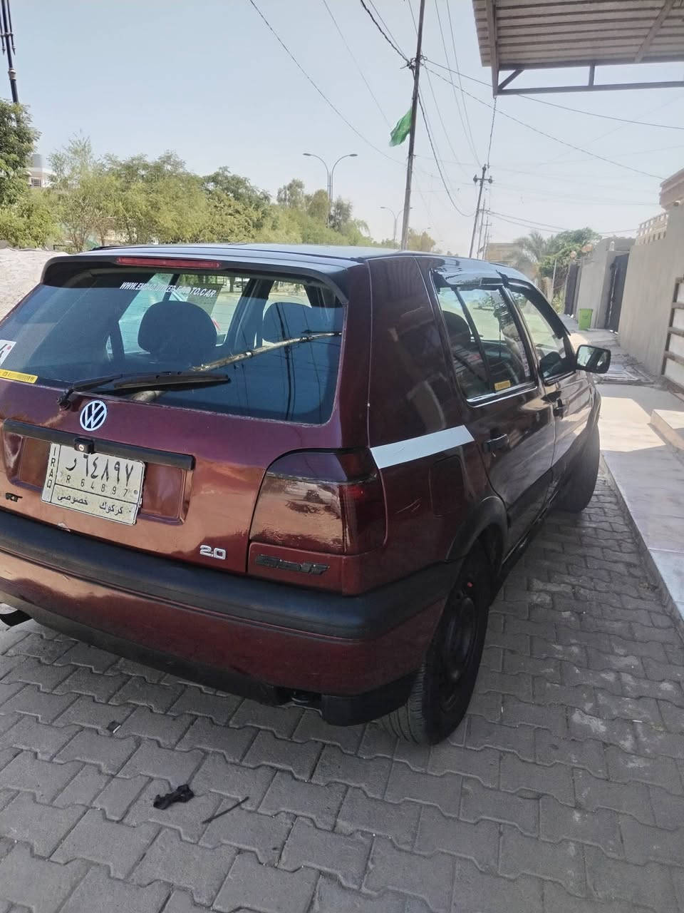 كولف نفخ موديل ١٩٩٤محرك ١٨ باور تبريد كير اوتوماتيك بدون ضربه صبغ جماليه فقط شرط شواصي تكمات سقف حوض كله بالشرط مشروع وطني لحد ٢٨بي دفتر بانزين  صدر تايرات بشرط سعره٣٦وبي مجال *********** كركوك حي الوحدة
