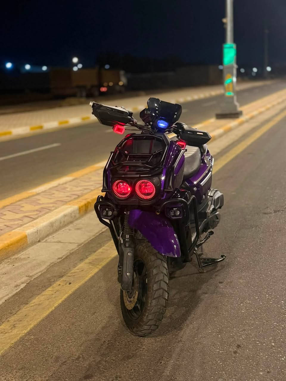 ️🔥 للبيع دراجة سكنس جبلي صيني موديل 2026 🔥🏍️

دراجة مشتراة جديدة واستعمال 5 أشهر فقط، وحالتها بشكل عام زينة.

✅ موديل 2026
✅ السرعة 120
✅ كهربائيات سليمة
✅ بيها درع خلفي بإضاءة عيون تتغير ألوانها عن طريق برنامج 🌈
✅ استعمال شخصي

⚠️ الملاحظات:

* المسجل واقف
* عداد السرعة ما يشتغل

📍 الموقع: ميسان

📱 للتواصل واتساب فقط:
***********

الفحص للجادين، والدراجة موجودة في ميسان
