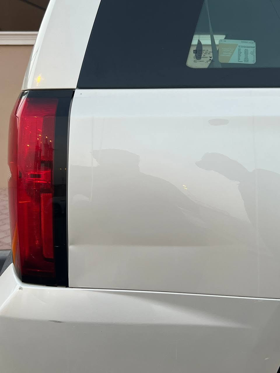 السلام عليكم ورحمة الله 🌹

🚙 تاهو موديل 2015 خليجي LT

✨ المواصفات:
• كشن هزاز
• رادار
• تنبيه خروج عن المسار
• فتحة
• شاشة كبيرة قاصة
• دشبول متصل
• ماشية 160 ألف
• لون صدفي مميز جدًا 🤍
• رقم بصرة

🔧 حالة السيارة:
• السيارة بيها أرباع جاملق، موضح أماكن التصليح بالصور
• جاملق أمامي مصلّح، موضح بالصور
• كير ومحرك كفالة عامة
• من فتح السيارة خير من الله
• بيها ملاحظات قليلة 
مراوس بسياره برادو او تاهو
💰 السعر: 275

📞 للاستفسار:
***********

