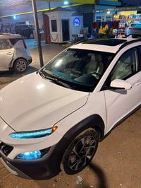 🚗 هيونداي كونا 2022 فل أوبشن (أعلى مواصفات من الشركة) 🔹 اللون: أبيض 🔹 ...