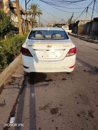 اكسنت خليجي ٢٠١١ رقم بغداد  محرك ١٦٠٠ دبل قطره بلو بدون حادث صبغ قطعتي...