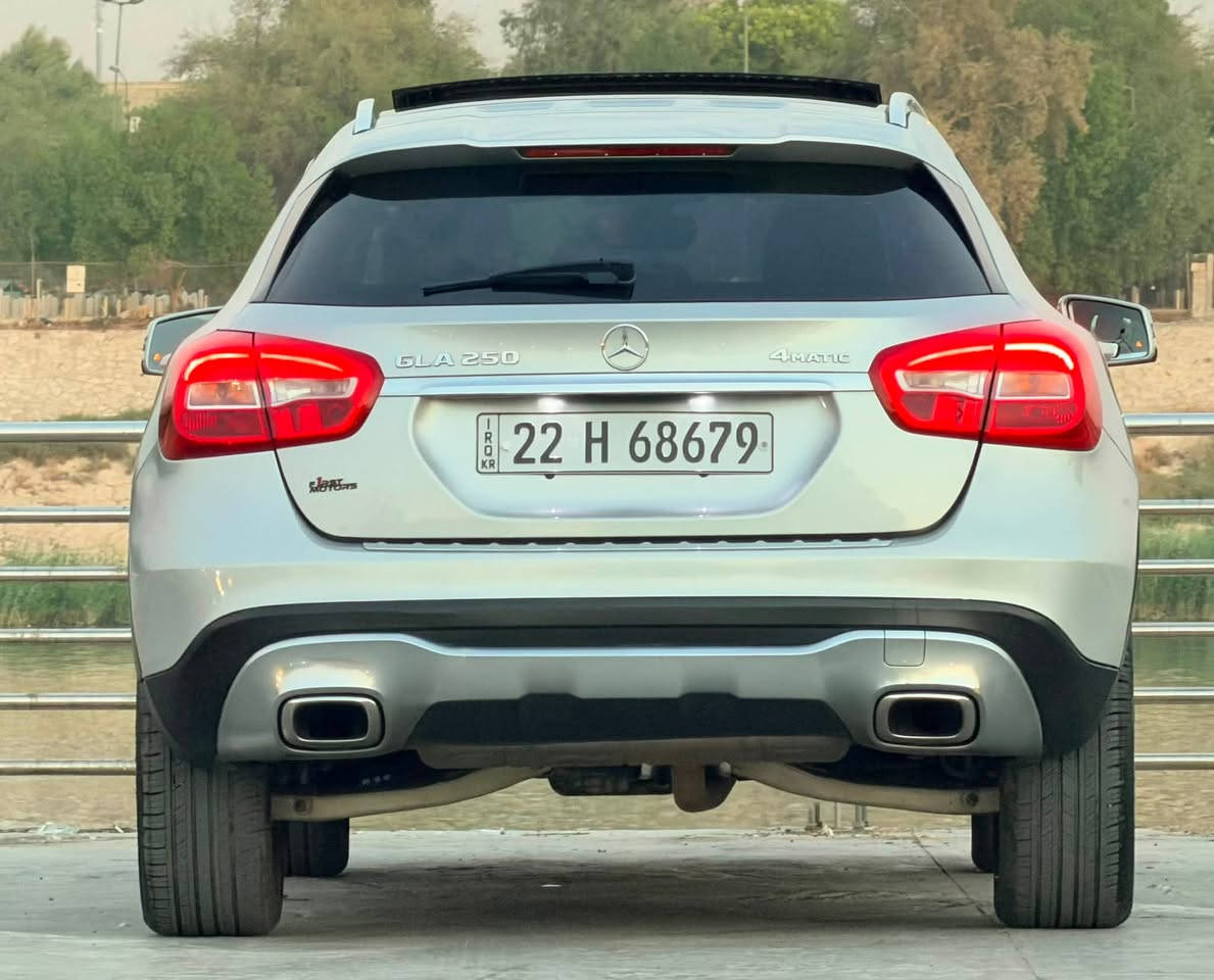 السلام عليكم

مرسيدس GLA 250 4MATIC 🚘✨
موديل 2018 
فول مواصفات — 4MATIC
رقم أربيل تحويل او وكالة مصمون 

المواصفات:
• محرك 2000 
• 4MATIC
• بانوراما
• داخل جلد أسود
• كراسي كهرباء مع ميموري
• شاشة وسطية
• تحكم ستيرن
• كروز كنترول
• حساسات
• لايت LED
• تشغيل بصمة
• بصمة أبواب
• تكييف أوتوماتيك
• أوتو هولد
• مانع انزلاق وثبات إلكتروني
•ويل كب مرسيدس أصلية
•قطعتين تبريد 
٠اشاير مري 
• دبل صالنصة
• مواصفات وأنظمة أمان مرسيدس

سيارة أنيقة ونظيفة، GLA 250 4MATIC وبمواصفات مميزة جداً.

📍 الكاظمية – شارع أكد

📞 للتواصل والاستفسار:
*********** 
*********** 
السعر 138 وبيها مجال
