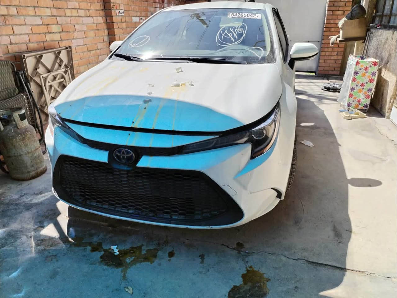 كورلا Le موديل 2021 هايبرد وارد امريكي حادثها جاملغ خلفي وباب خلف السايق وصور التصليح موجوده بالمنشور اريدها ب130 وبيها مجال كلش بسيط مكاني بغداد علي الصالح ***********
